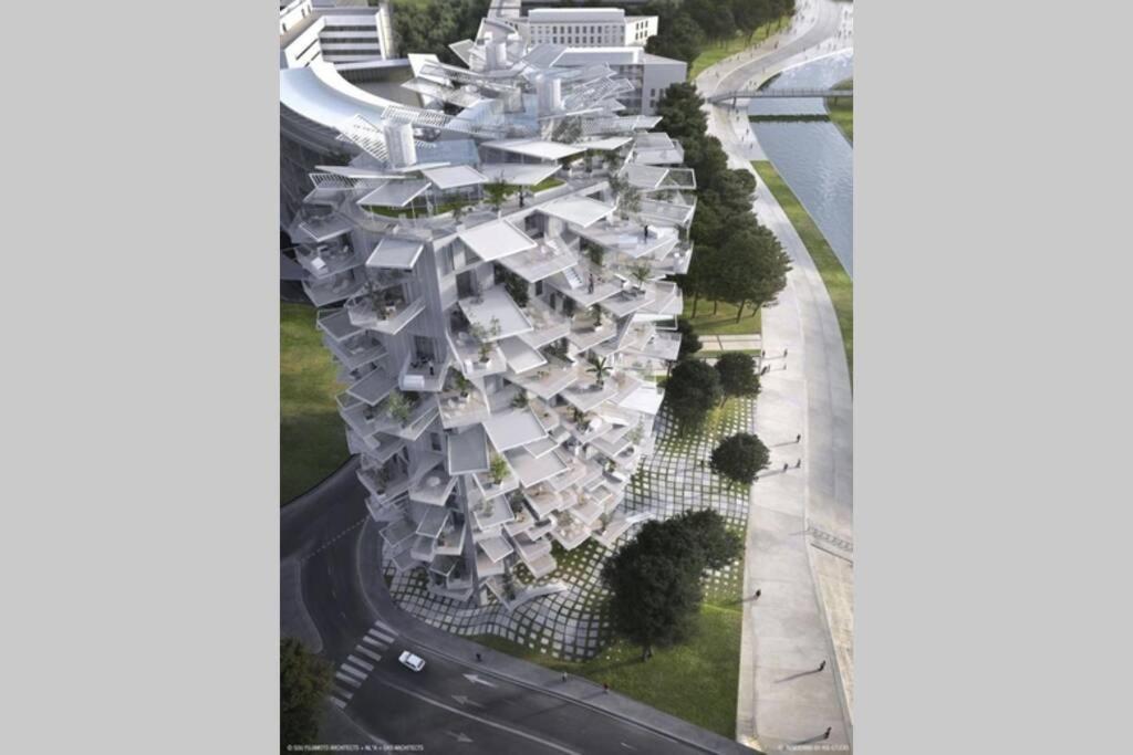 Arbre Blanc, une folie montpelliéraine Esterno foto